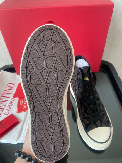 VALENTINO classic pattern high-top casual shoes - Image 8