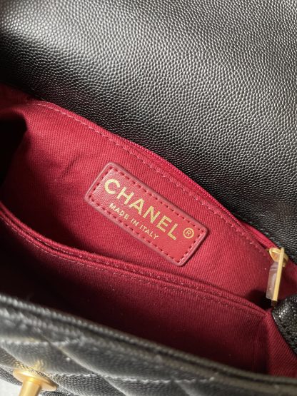Chanel Coco Handle classic handbag with flap - Image 9
