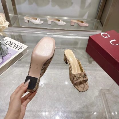 Gucci classic women's high heel sandals - Image 9