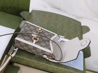 Gucci Horsebit Mini Rectangular Handbag - Image 9