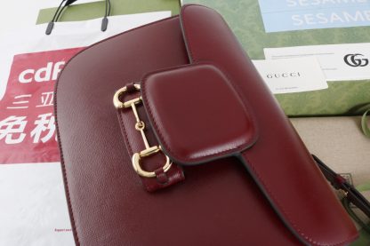 Gucci Horsebit Small Flap Shoulder Bag - Image 9