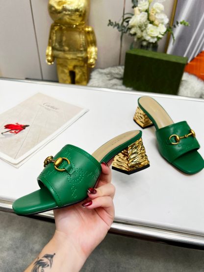Gucci mid-heel slippers - Image 9