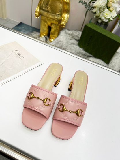 Gucci mid-heel slippers - Image 9