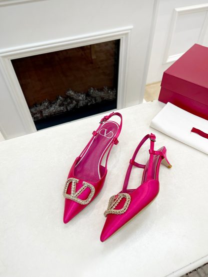 VALENTINO Elegant Style Temperament High Heels - Image 9
