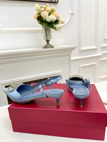 VALENTINO Elegant Style Fashionable High-Heeled Shoes - Image 9