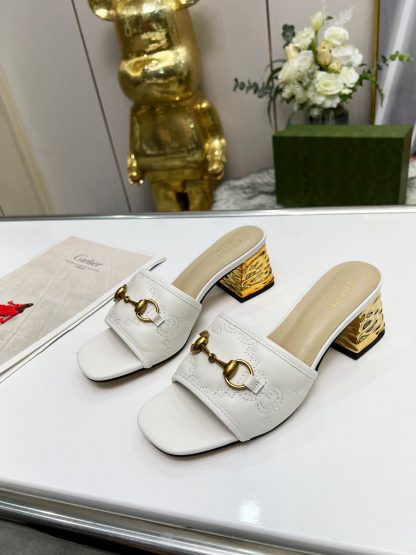 Gucci mid-heel slippers - Image 10