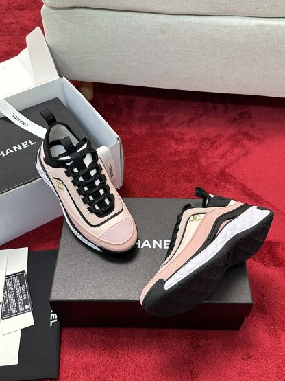 Chanel men's and women's couple's skin color mix and match classic casual sports shoes - Image 9