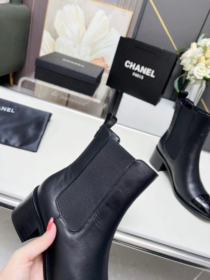 Chanel autumn and winter new black small ladies boots - Image 9