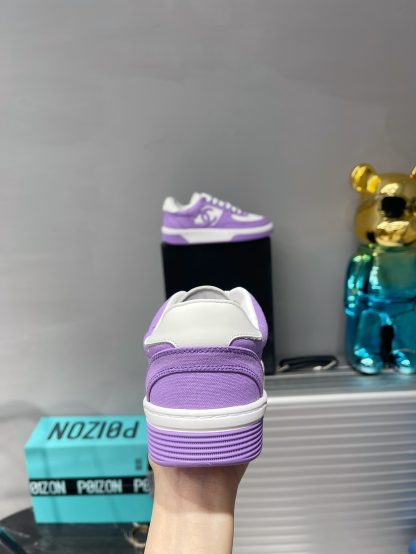 Chanel Spring and Summer Ultra High Quality Purple Fashionable Casual Sports Shoes - Image 7