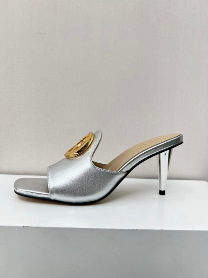 Gucci high heel slippers - Image 10