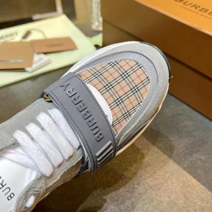 Burberry Vintage Check Thick-Soled Sneakers - Image 7