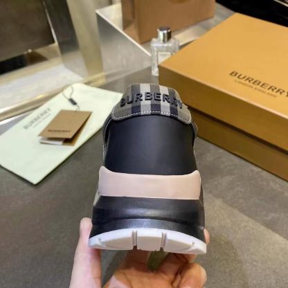 Burberry Vintage Check Thick-Soled Sneakers - Image 7