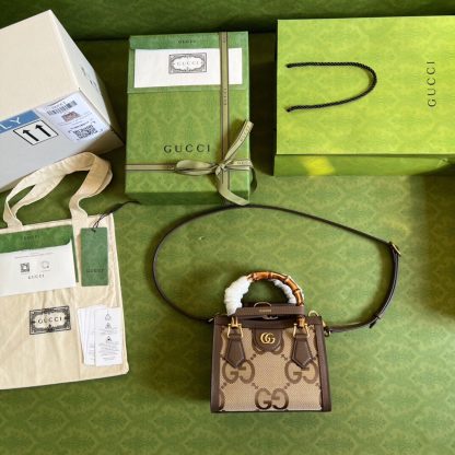 Gucci Bamboo Small Tote Bag - Image 9