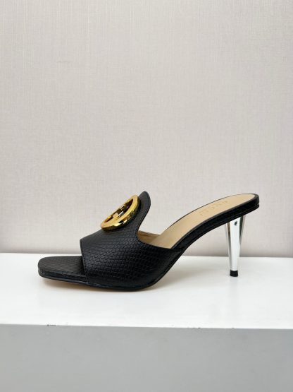 Gucci high heel slippers - Image 9