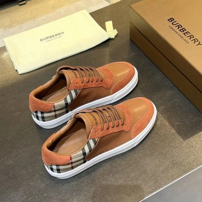 Burberry classic check casual sneakers - Image 9