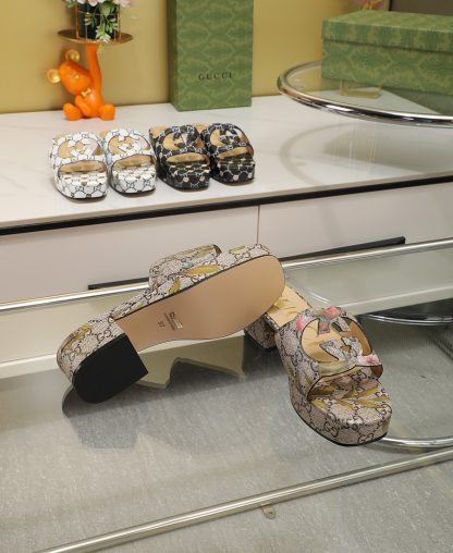 Gucci platform slippers - Image 10