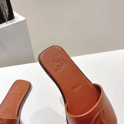 Christian Louboutin casual one-strap flat sandals - Image 9