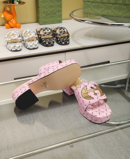 Gucci platform slippers - Image 8