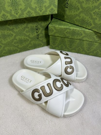 Gucci cross-over slippers - Image 9