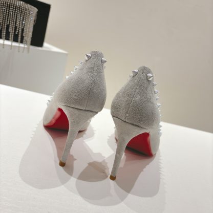 Christian Louboutin classic ANGALINA red sole high heels - Image 8