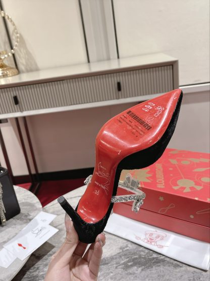 ChristianLouboutin exquisite chain sandals high heels - Image 7