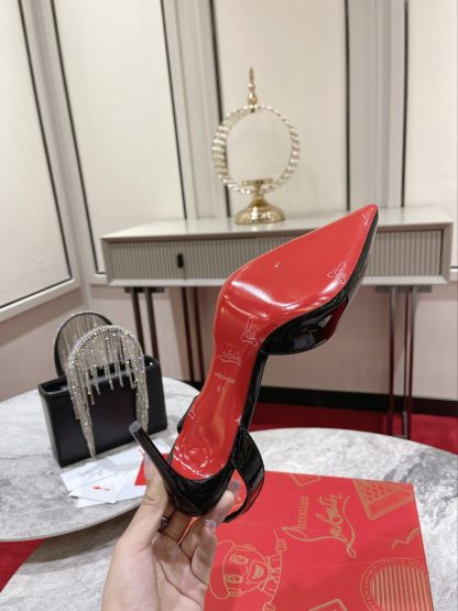 Christian Louboutin exquisite glossy high-heeled shoes - Image 8