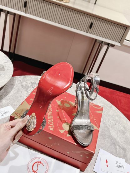 ChristianLouboutin Queen's Scepter Sandals High Heels - Image 8