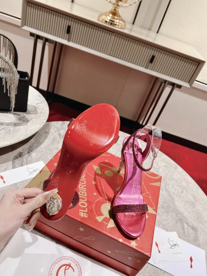 Christian Louboutin Queen Scepter Sandals High Heels - Image 7