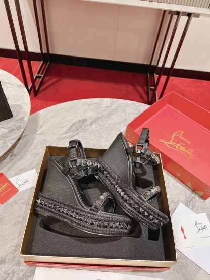 ChristianLouboutin wedge sandals - Image 8