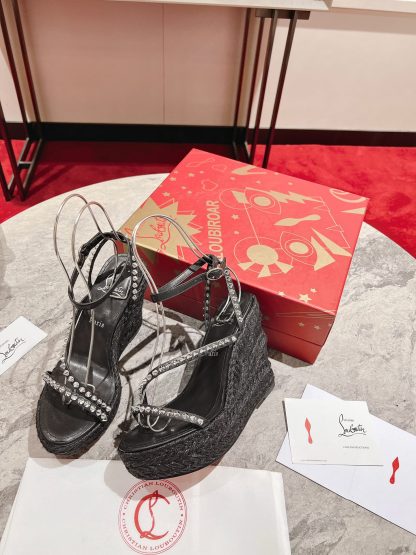 ChristianLouboutin wedge sandals - Image 9