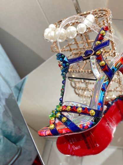 ChristianLouboutin stylish and exquisite spiked high heels - Image 8