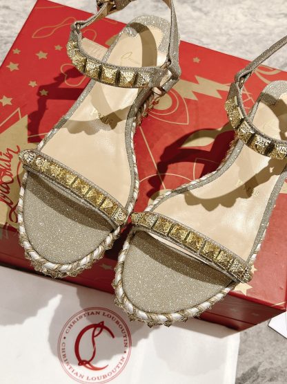 Christian Louboutin fashion wedge sandals - Image 8