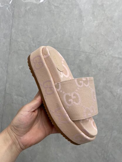 Gucci Women's Large GG Platform Slides - Image 8