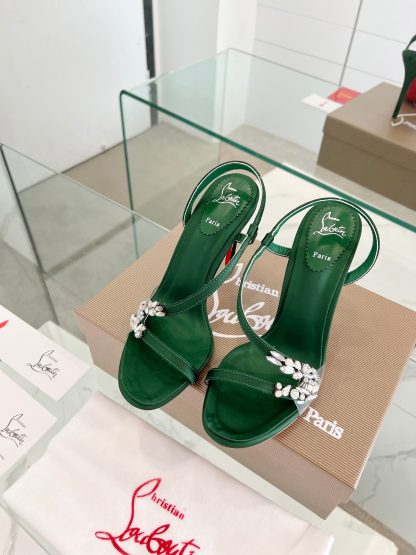 ChristianLouboutin new diamond sandals and high heels - Image 9