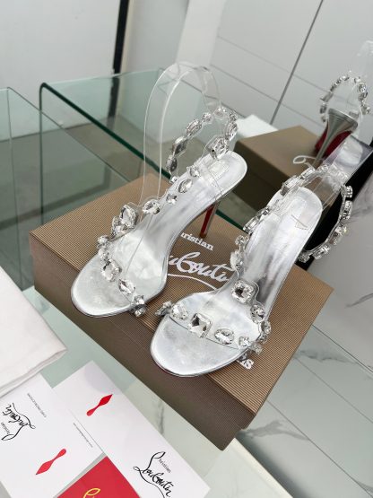 ChristianLouboutin new diamond sandals and high heels - Image 8