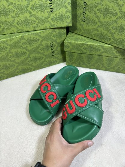 Gucci cross-over slippers - Image 7