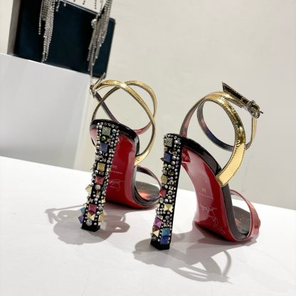 ChristianLouboutin Heavy Industry Marvel joint limited edition new high heels - Image 8