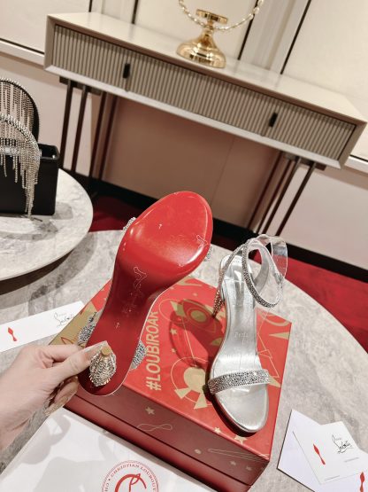 Christian Louboutin Queen's Scepter Sandals High Heels - Image 9