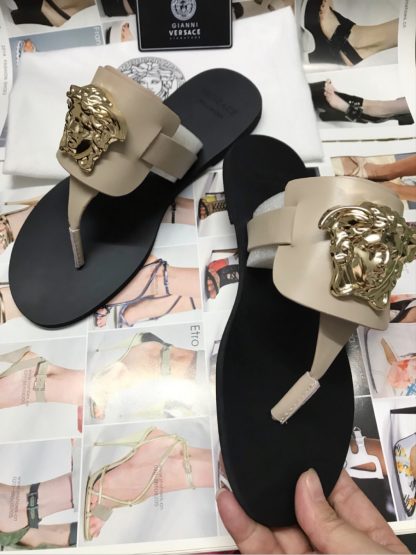 VERSACE thong sandals - Image 9