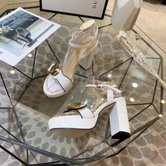 Gucci's new horsebit chunky heel shoes for early spring
