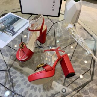 Gucci's new horsebit chunky heel shoes for early spring
