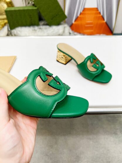Gucci mid-heel slippers - Image 10