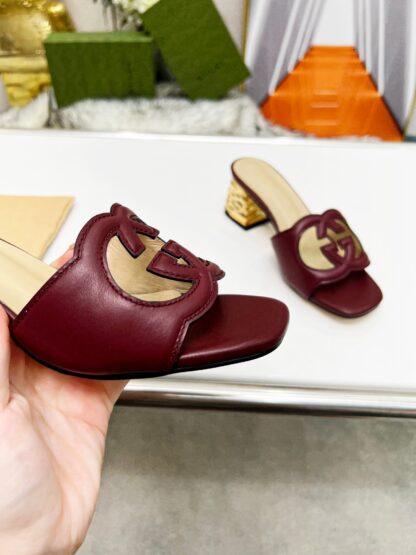 Gucci mid-heel slippers - Image 10