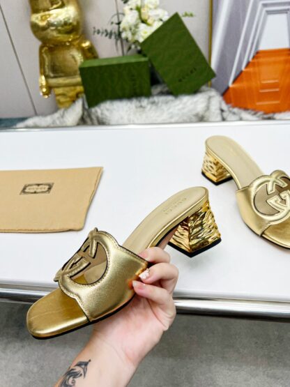 Gucci mid-heel slippers - Image 10