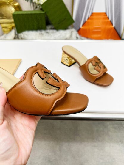 Gucci mid-heel slippers - Image 9