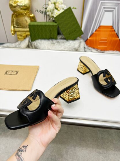 Gucci mid-heel slippers - Image 10