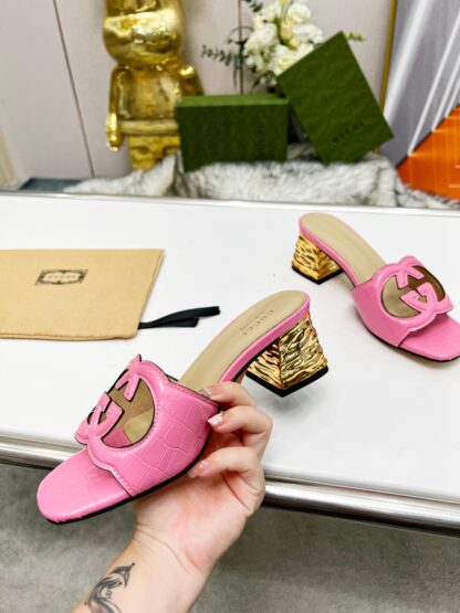 Gucci mid-heel slippers - Image 10