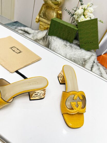 Gucci mid-heel slippers - Image 10
