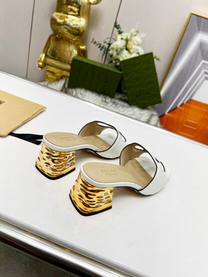 Gucci mid-heel slippers - Image 10
