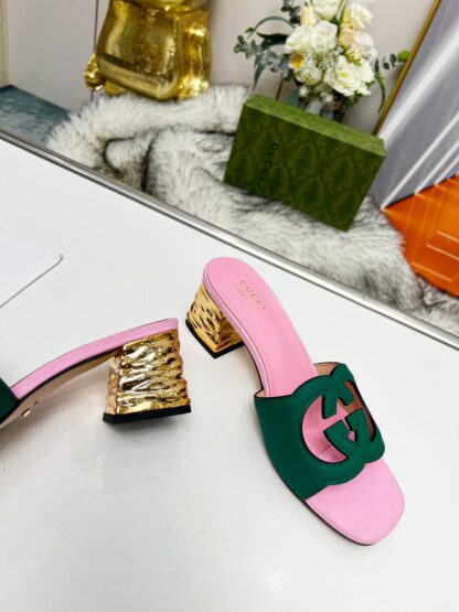Gucci mid-heel slippers - Image 10